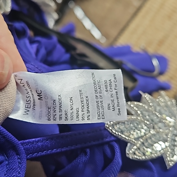 Royal Blue Dance Costume - Picture 6 of 7